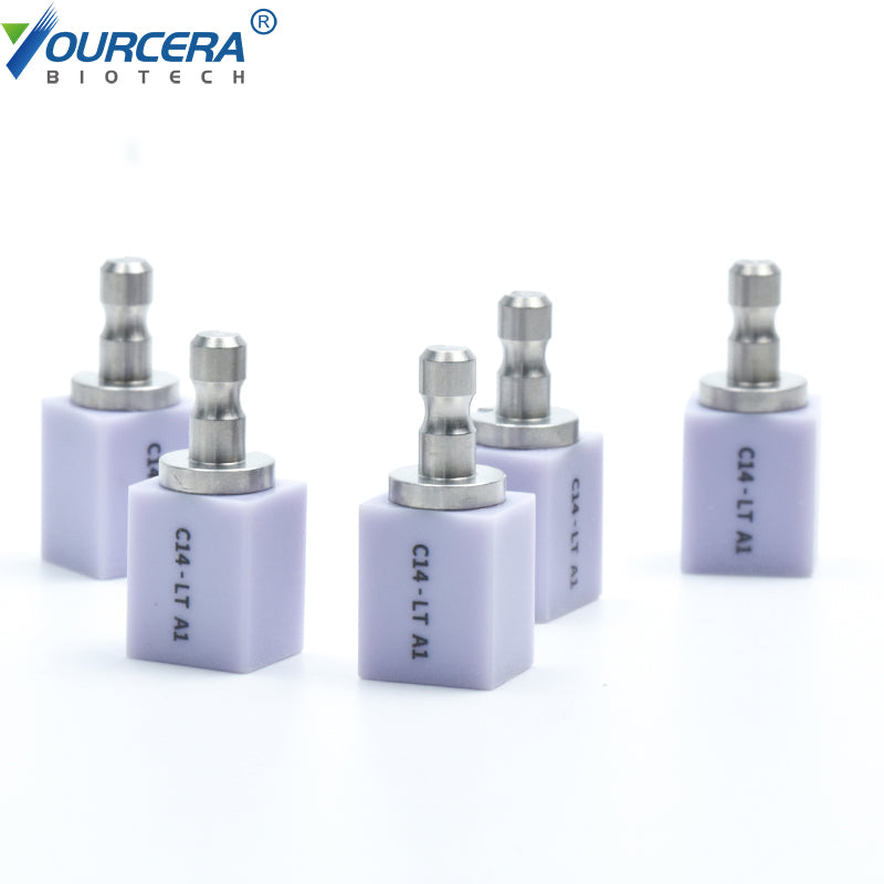 C14 Dental Lithium Disilicate Glass ceramic Block