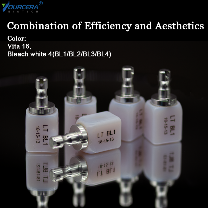 C14 Dental Lithium Disilicate Glass ceramic Block