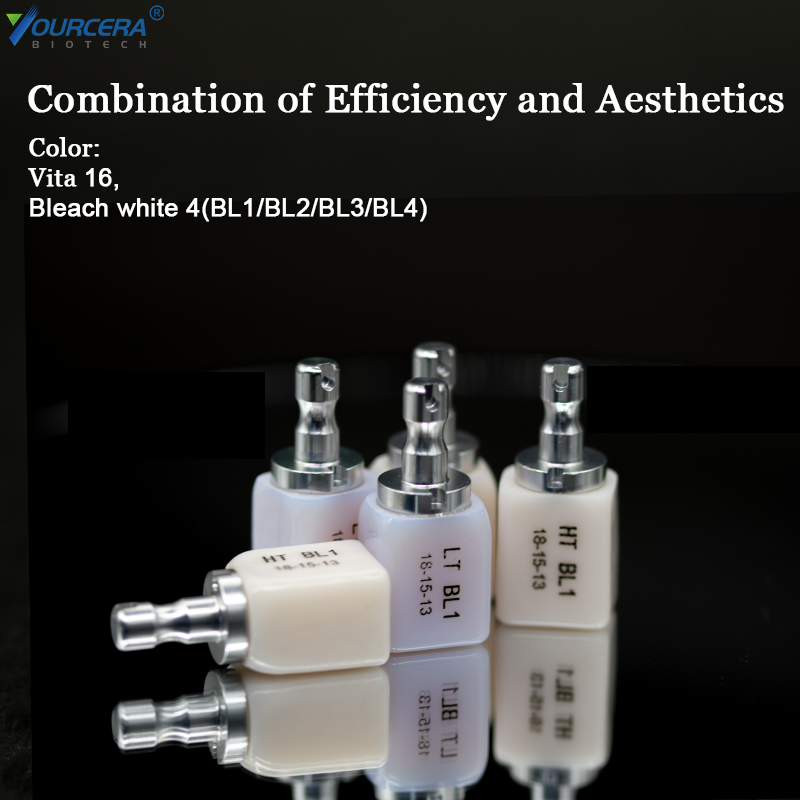 C14 Dental Lithium Disilicate Glass ceramic Block