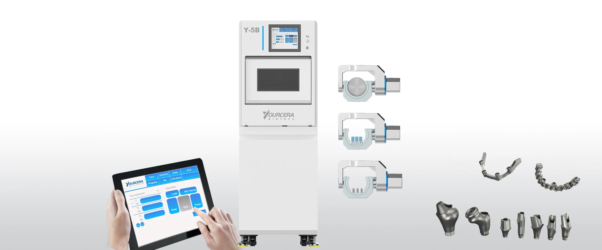 Cargar video: Fresa dental Yourcera Y 5W