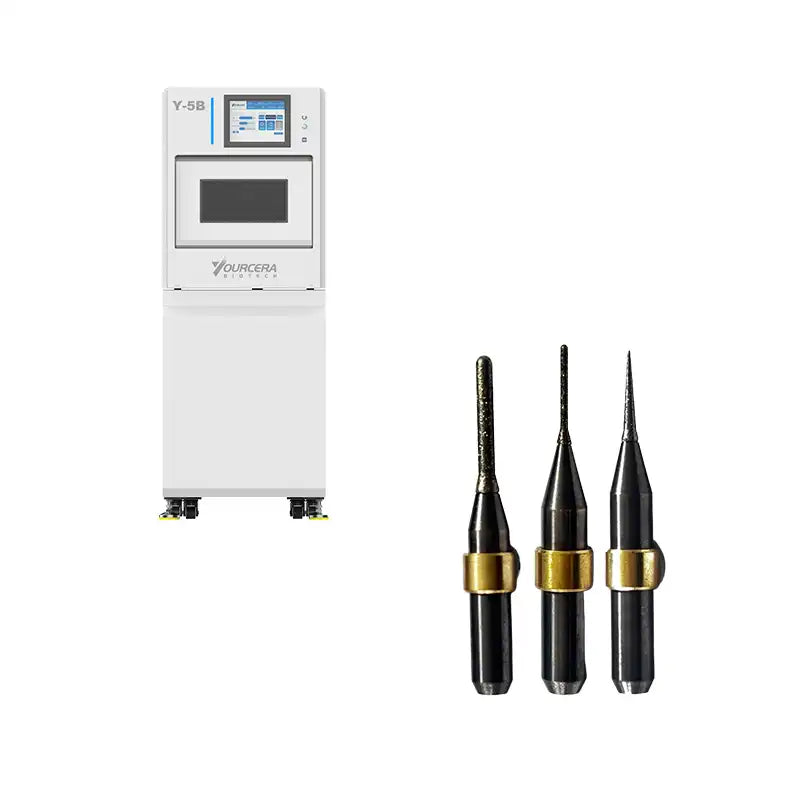 Fresas de cerámica vítrea Yourcera para el fresado dental en la máquina Y-5B