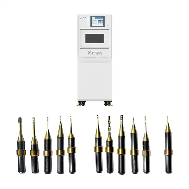 Yourcera Dental Milling Metal Burs for Y-5B metal dental milling machine