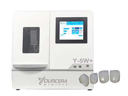 Fresadoras dentales Y-5W+ dental 5 ejes fresadora dental en húmedo yourcera